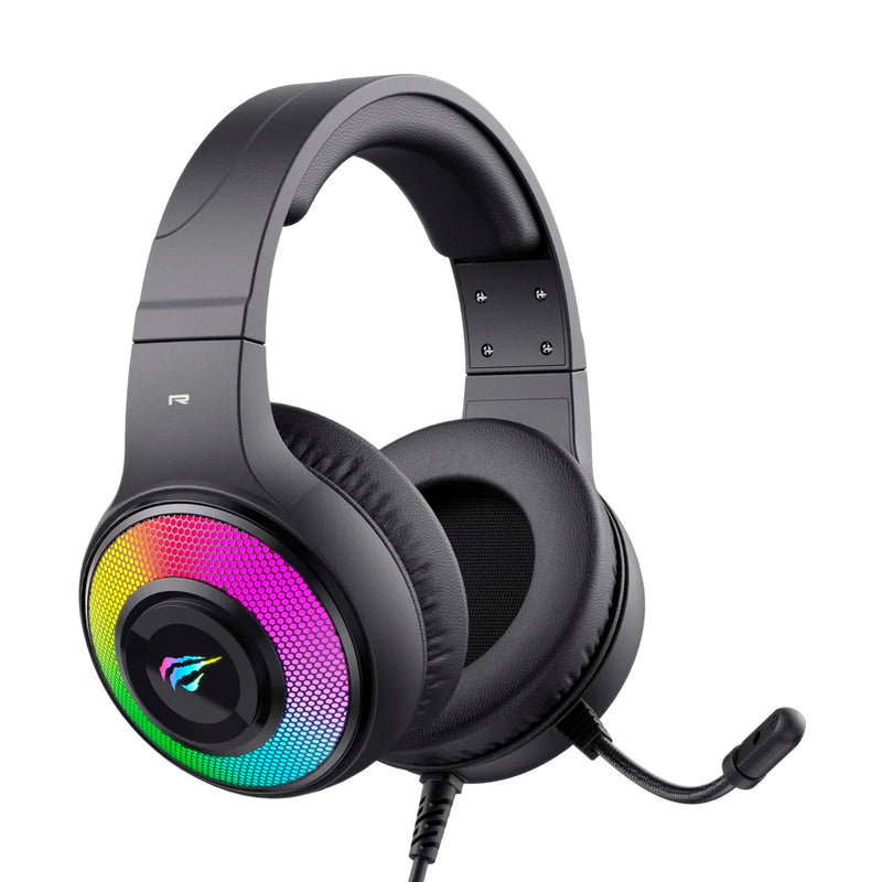 Headset Gamer Havit Gamenote H2042d RGB Preto