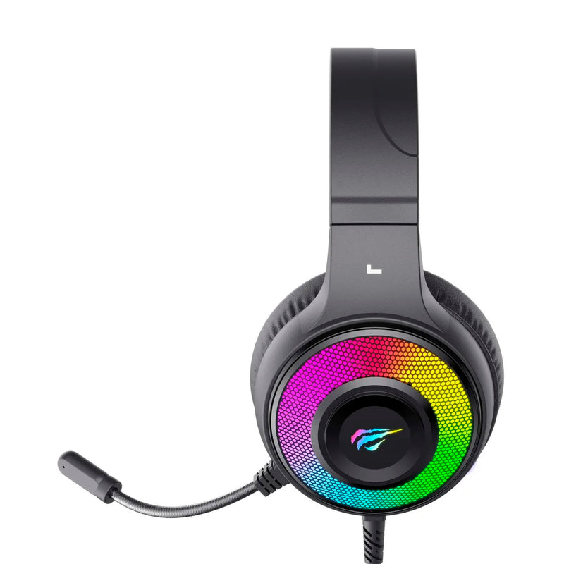 Headset Gamer Havit Gamenote H2042d RGB Preto